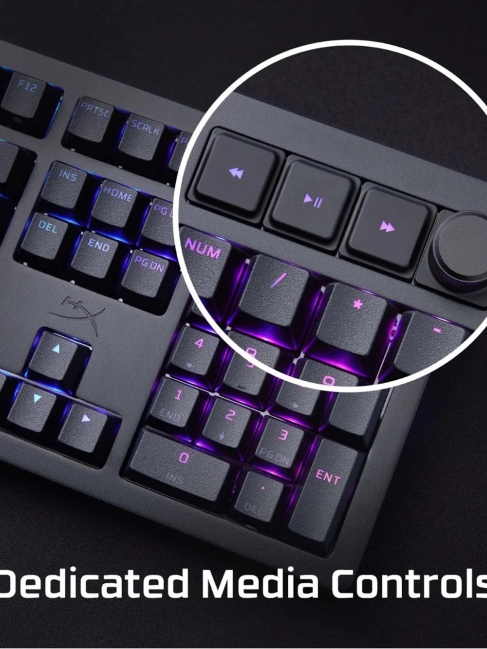 *Brand New* Black HyperX Alloy Rise - Gaming Keyboard Full Size